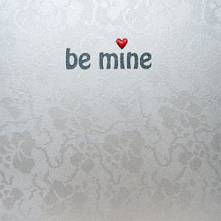 be mine valentines card by apple of my eye design