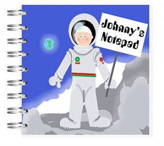 spaceman notebook by amanda hancocks