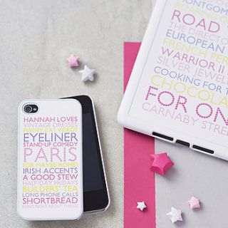 personalised case for ipad mini by pickle pie gifts