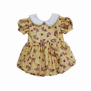 baby girl bunny dress by vittoria bello for kids