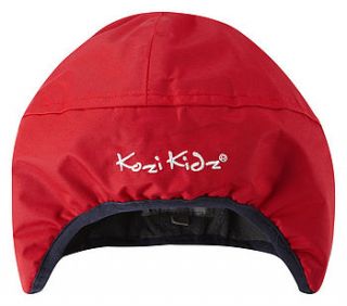 fleece lined baby and toddler rain hat by kozi kidz