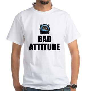 Bad Attitude T Shirt by fritzthefox