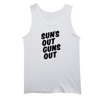 Sun’s Out Guns Out Tank Top by robinlund