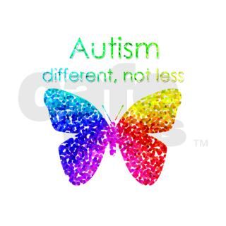 Autism Butterfly, different, not less Charms by articulatepixelsdesign