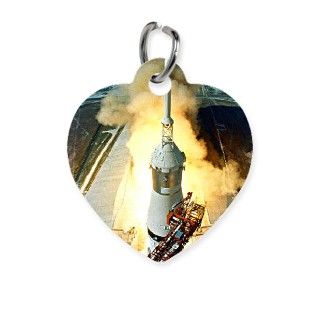 Appolo 11 Launch First moon landing Pet Tag by ADMIN_CP112625026