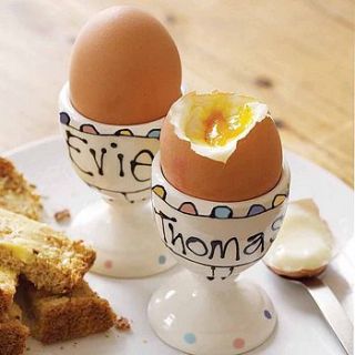 personalised egg cup by gallery thea