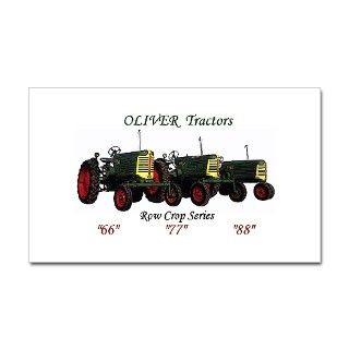 Oliver Trio 66,77,88 Rectangle Decal by paulscamera