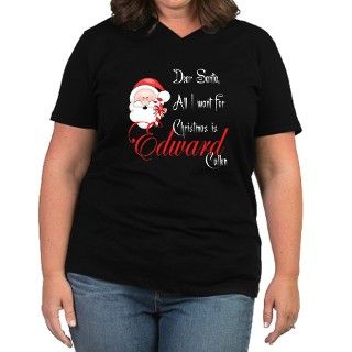Edward Cullen for Christmas Womens Plus Size V Ne by thefancafe