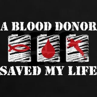 Blood donor saved Tee by DavetDesigns