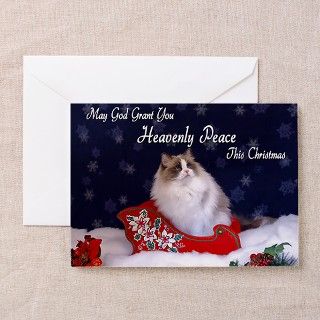 Heavenly Peace Ragdoll Cats Cards (Pk of 10) by newhorizondes