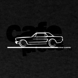1964 65 66 Mustang Hard Top T Shirt by paloaltodesign