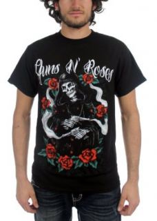 Guns N Roses   Roses Reaper Mens T Shirt In Black Clothing