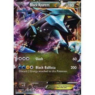 Black Kyurem Ex Plasma Storm 95/135 Pokemon Card Ultra Rare 