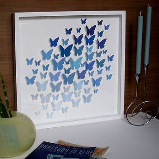 blue butterfly artwork by artstuff