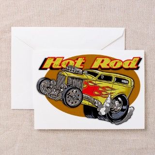 Hot Rod Greeting Card by FUNSPORTS