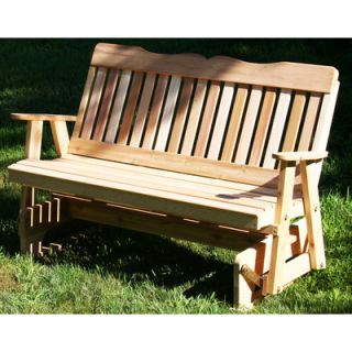 Creekvine Designs Cedar Countryside Wood Garden Bench
