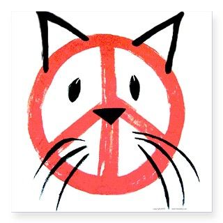 PEACE CAT Sticker by Admin_CP2023457