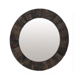 Lazy Susan Buffalo Horn Mirror