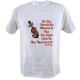 Funny Violin Quote Tee by violin_student