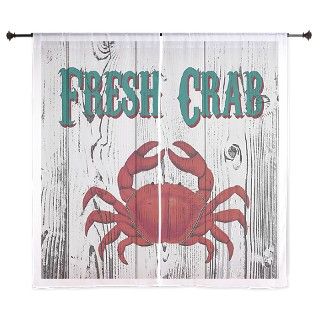 Fresh Crab Curtains by enloeart
