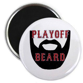 Boston Playoff beard Magnets by IrreverentDesigns