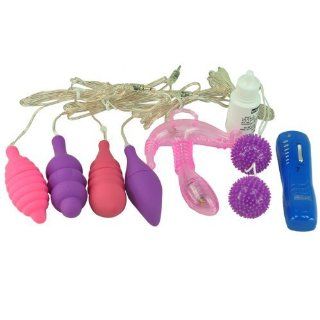 Baile Top Sex Tools for Couple Waterproof Flirting Suits with Anal Beads, Controller Vibrator, Rubber Ball Health & Personal Care