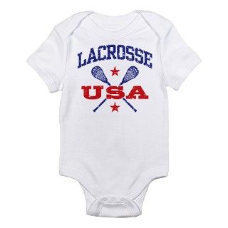 Lacrosse USA Infant Bodysuit by tweaketees