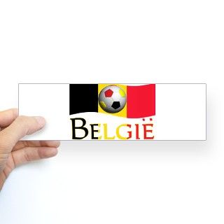 TEAM BELGIE DUTCH Bumper Bumper Sticker by world_cup_flag