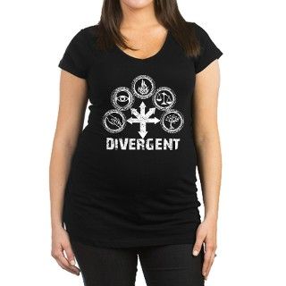 Divergent Maternity T Shirt by MovieShowcase