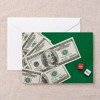 100 Dollar Bills and Two Greeting Cards (Pk of 10) by ADMIN_CP_GETTY35497297