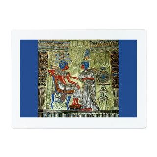 Tutankhamons Throne Glass Cutting Board by leenasart