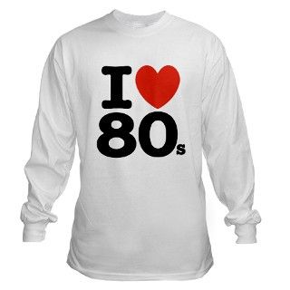 I love 80s Long Sleeve T Shirt by kahunagraphic