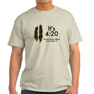 Marijuana   420 T shirts Ash Grey T Shirt by awesome_apparel