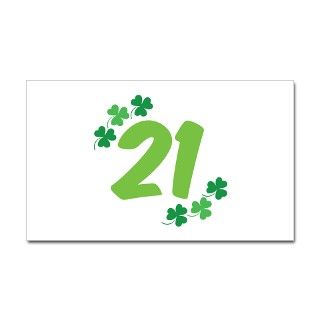 21st Irish Birthday Decal by ElinesDesigns