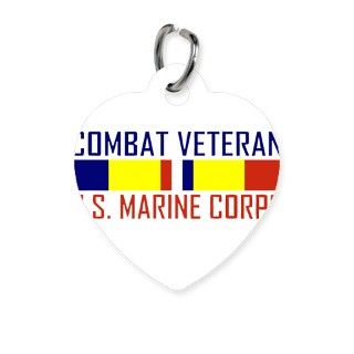 Combat Veteran USMC Pet Tag by imperiinsignibusii