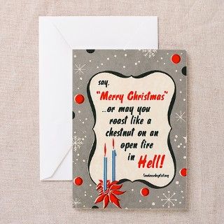 Roast in Hell Greeting Cards (Pk of 10) by landoverbaptist