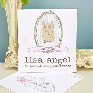 glitter owl bauble by lisa angel homeware and gifts