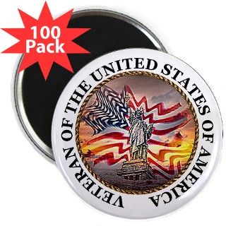 Veteran Of The United States 2.25 Magnet (100 pac by denesplace