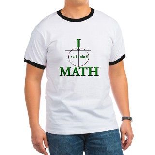 I Love Math T by proudnerd
