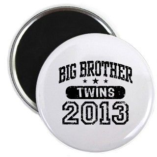 Big Brother Twins 2013 Magnet by bethetees
