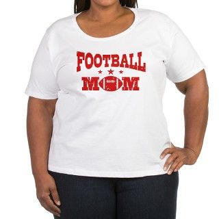 Football Mom T Shirt by dweebetees