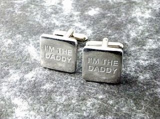 cufflinks for daddy by multiply design