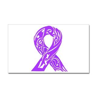 Purple Tribal Ribbon Decal by AngelFeet