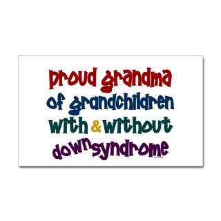 Proud Grandma.2 (With & Without DS) Decal by awarenessgifts