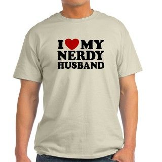I Love My Nerdy Husband T Shirt by tweaketees