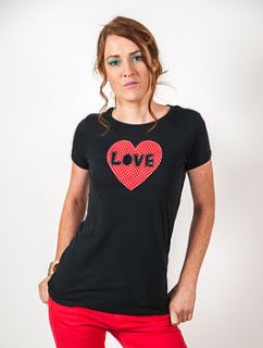 black love t shirt by not for ponies