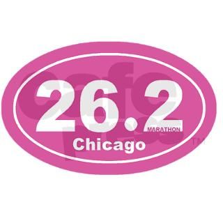 26.2 chicago marathon pink dk Decal by Admin_CP5631821