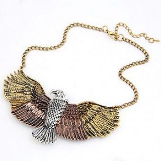 eagle statement necklace by junk jewels