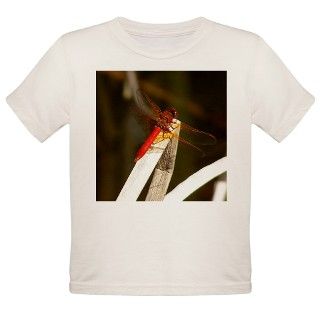 Red Dragonfly Tee by tracker2