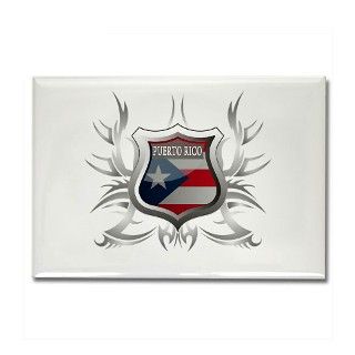 Puerto rican pride Rectangle Magnet by atjg64